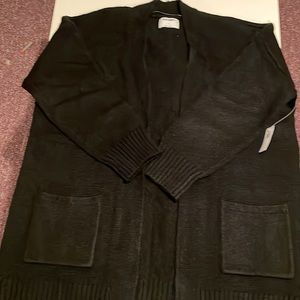 Black Old Navy Cardigan - large